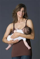 Glamourmom Long Top suklaa