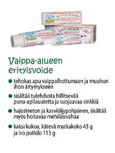 Earth Friendly Baby Vaippa-alueen erityisvoide