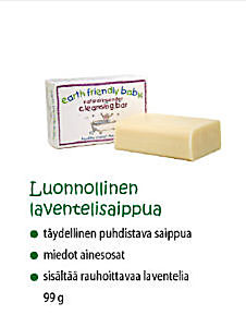 Earth Friendly Baby Luonnollinen laventelisaippua